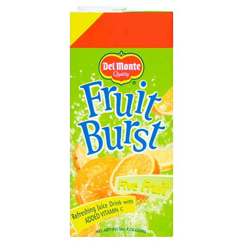 Del Monte Fruit Burst Five Fruit Juice Drink 1 Litre
