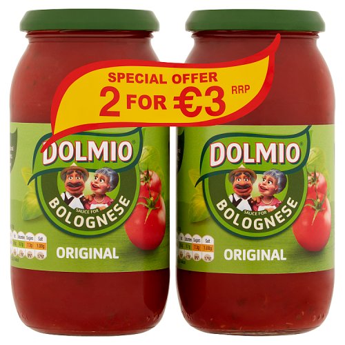 DOLMIO® Sauce for Bolognese Original 2 x 500g | Really Good Culture