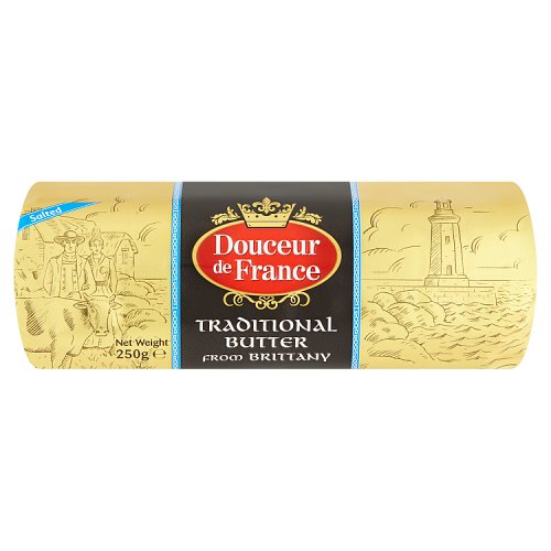 Douceur de France Salted Traditional Butter from Brittany 250g