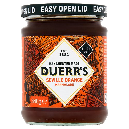 Duerr's Thick Cut Seville Orange Marmalade 340g