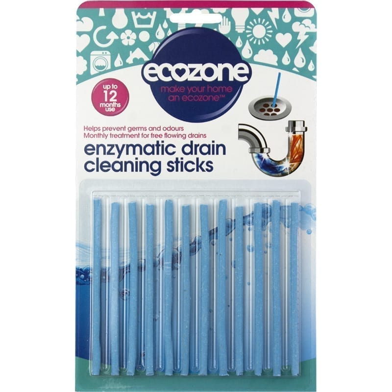 Ecozone Enzymatic Drain Cleaning Sticks