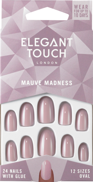 Elegant Touch False Nails Mauve Madness
