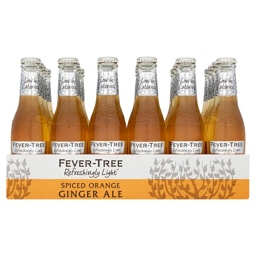 FeverTree Refreshingly Light Spiced Orange Ginger Ale 24 x 200ml Really Good Culture