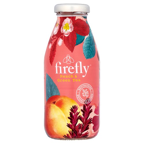 Firefly Peach & Green Tea Revitalising Botanical Drinks 330ml