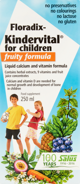 Floradix Kindervital for Children Fruity Formula 250ml