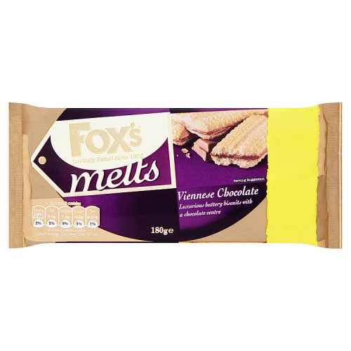 Fox's Melts Viennese Chocolate 180g