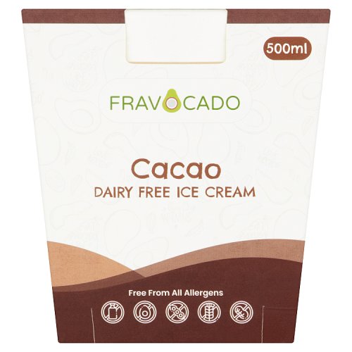 Fravocado Cacao Dairy Free Ice Cream 500ml