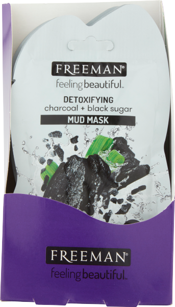 Freeman Feeling Beautiful Detoxifying Charcoal + Black Sugar Mud Mask 15ml