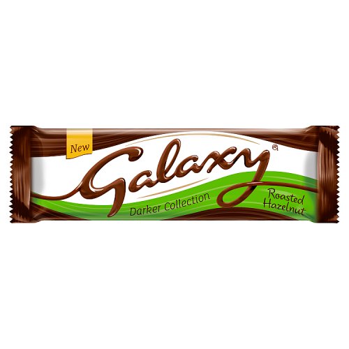 Galaxy Darker Milk with Hazelnuts Chocolate Bar 40g