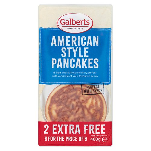 Galberts American Style Pancakes 400g Really Good Culture