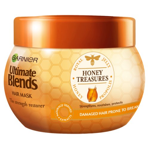 Garnier Ultimate Blends Honey Treasures Strengthening Hair Mask Treatment 300ml