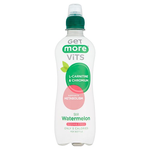 Get More Vits L-Carnitine & Chromium Still Watermelon 500ml