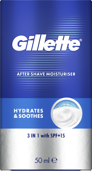 Gillette Hydrates & Soothes Aftershave Moisturiser 50ml