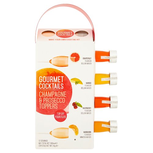 Gourmet Cocktails Champagne & Prosecco Toppers 280ml