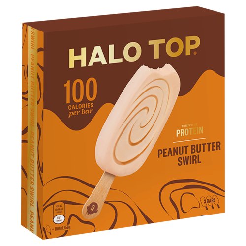Halo Top Peanut Butter Swirl 3 x 100ml (300ml)