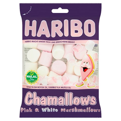HARIBO Chamallows Pink & White Marshmallows Bag 70g