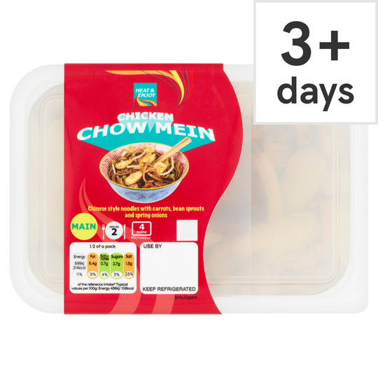 Heat & Enjoy Chicken Chow Mein 425G | Really Good Culture