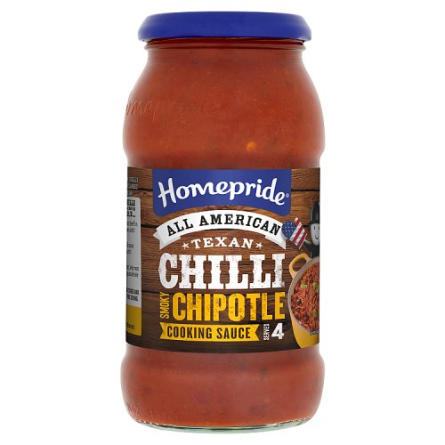 Homepride All American Texan Chilli Smoky Chipotle Cooking Sauce 485g
