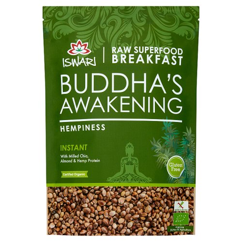Iswari Buddha's Awakening Instant Raw Superfood Breakfast Hempiness 360g