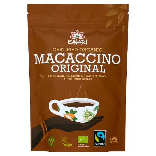 Iswari Fairtrade Macaccino Original 250g