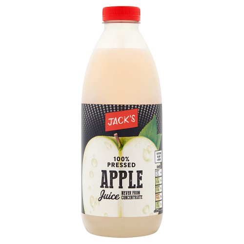 Jacks Apple Raspberry Juice Jack's 100% Pressed Apple Juice 1 Litre | Really Good Culture