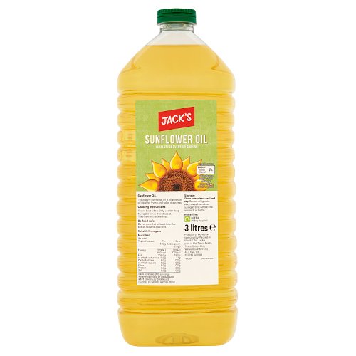 Jack's Sunflower Oil 3 Litres