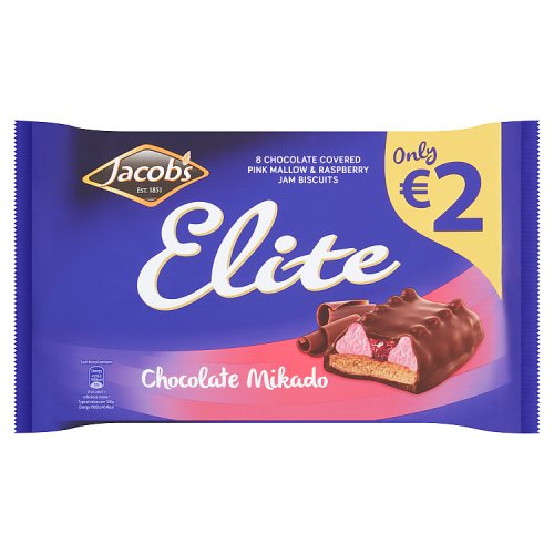 Jacob's Elite Chocolate Mikado 176g PMP €2