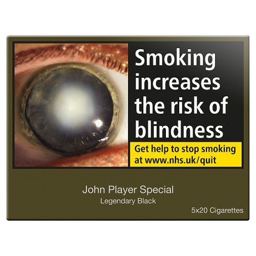 JPS Legendary Black 5 x 20 Cigarettes