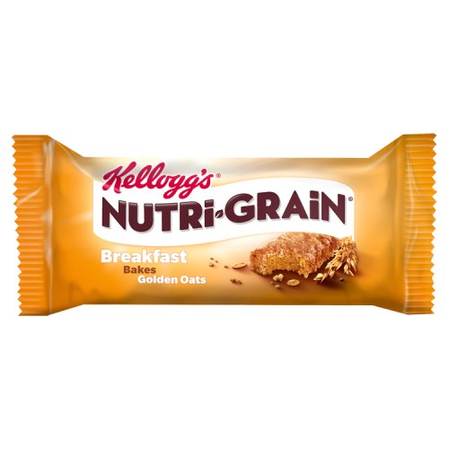 Kellogg's NutriGrain Elevenses Golden Oat Bakes 50g Really Good Culture