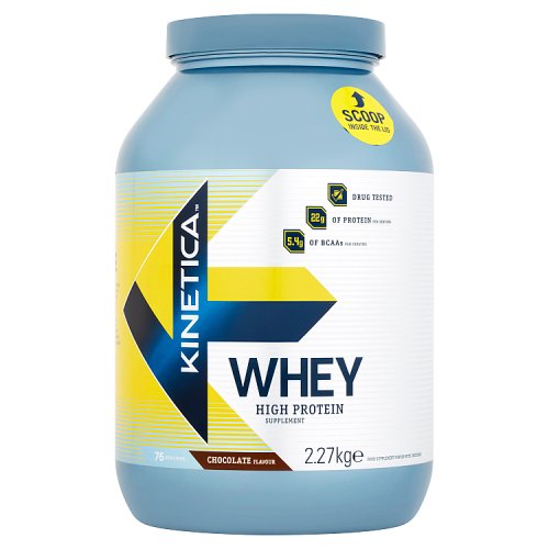 Kinetica Whey High Protein Supplement Chocolate Flavour 2.27kg