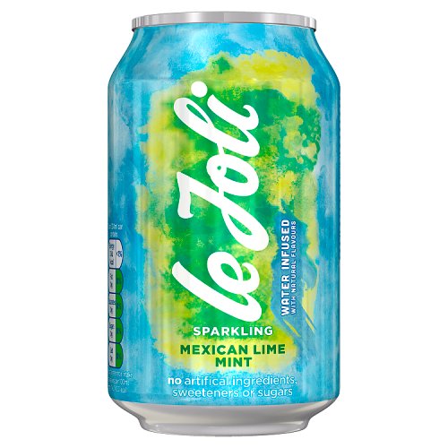 Le Joli Sparkling Infused Water Mexican Lime and Mint 330ml