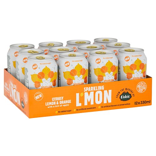 L'mon Sparkling Lemon & Orange 12 x 330ml