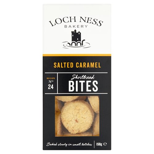 Loch Ness Bakery Salted Caramel Shortbread Bites 150g