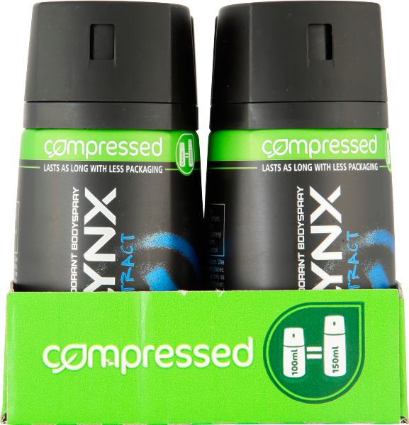 Lynx Attract for Him Deodorant Body Spray Compressed 100ml
