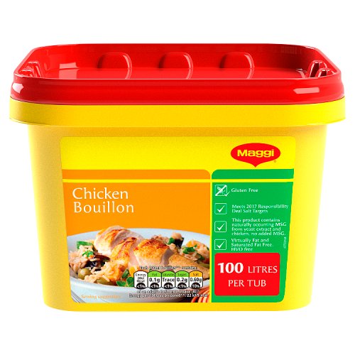 Maggi Gluten Free Chicken Bouillon Tub 2kg