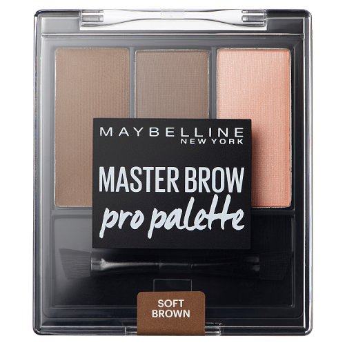 Maybelline Master Brow Pro Palette Kit Soft Brown 3.4g