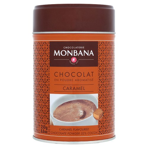 Monbana Caramel Flavoured Chocolate Powder 250g