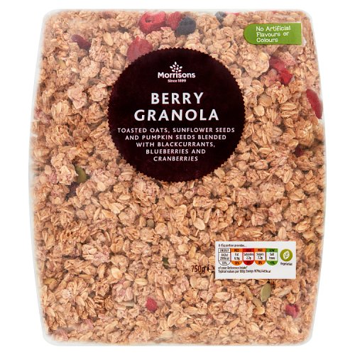 Morrisons Berry Granola 750g Really Good Culture