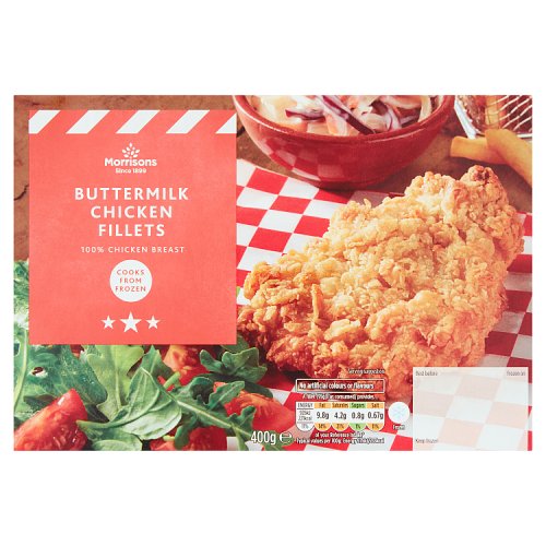 Morrisons Buttermilk Chicken Fillets 400g