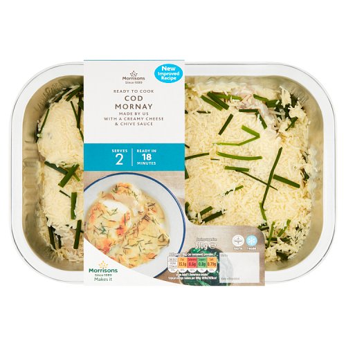 Morrisons Cod Mornay 310g Really Good Culture
