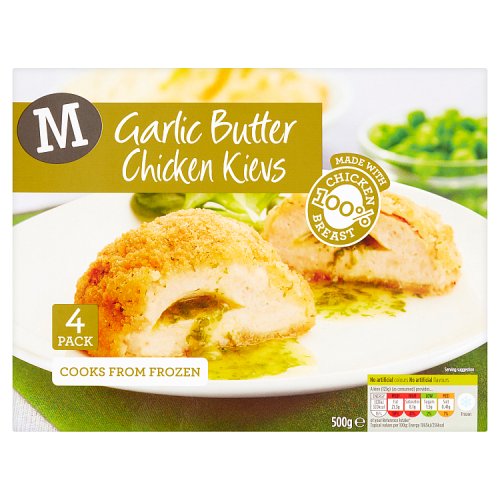 Morrisons Garlic Butter Chicken Kievs 500g Really Good Culture