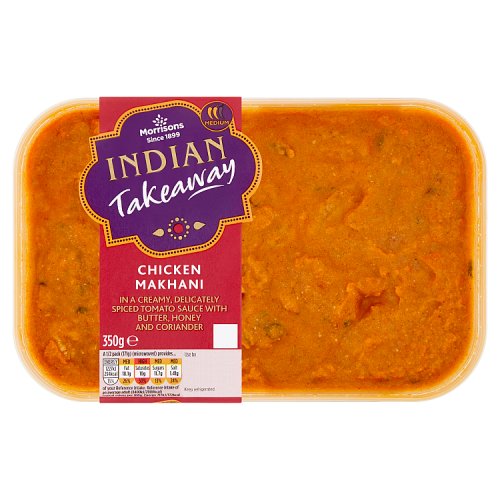 Morrisons Indian Takeaway Chicken Makhani 350g