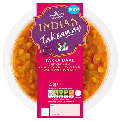 Morrisons Indian Takeaway Tarka Daal 250g