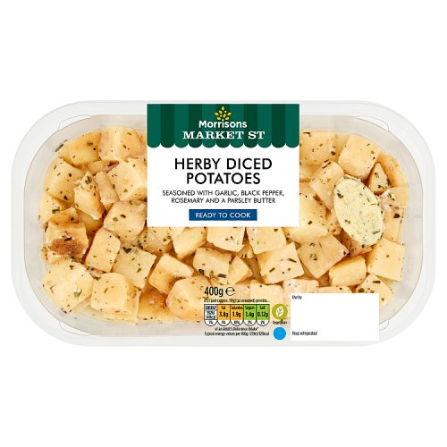 Morrisons Market St Herby Diced Potatoes 400g