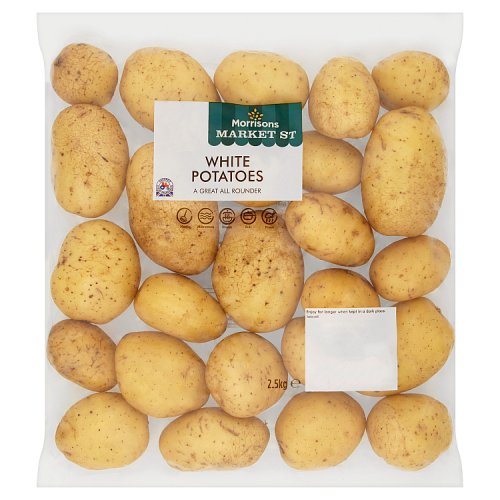 Morrisons Market St White Potatoes 2.5kg