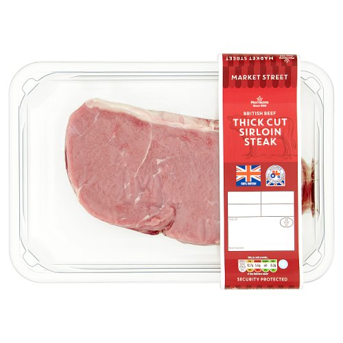 Morrisons Market Street British Beef Thick Cut Sirloin Steak Really