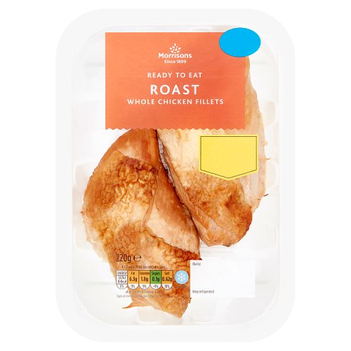Morrisons Ready to Eat Roast Whole Chicken Fillets 220g Really Good Culture