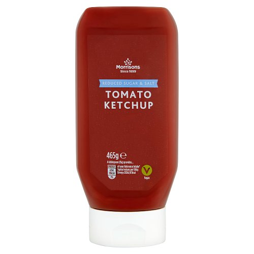 Morrisons Reduced Sugar & Salt Tomato Ketchup 465g