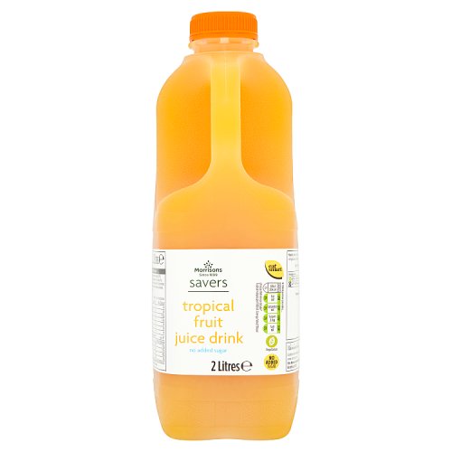 Morrisons Savers Tropical Fruit Juice Drink 2 Litres Really Good Culture