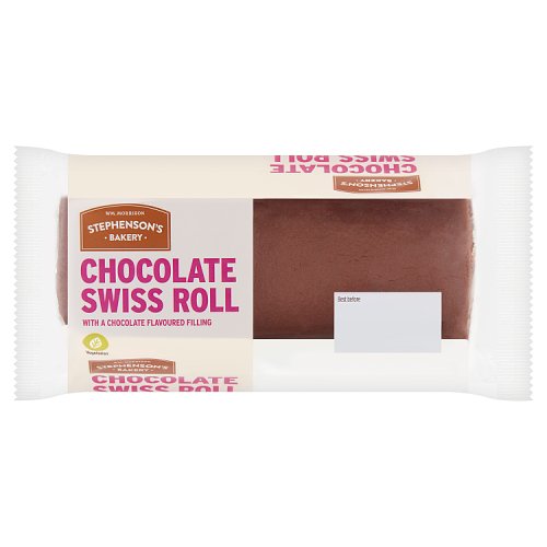 Morrisons Stephenson's Bakery Chocolate Swiss Roll